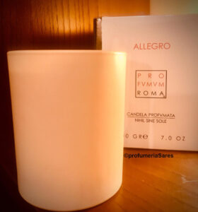 Profumum Roma - Allegro (candela 200g)